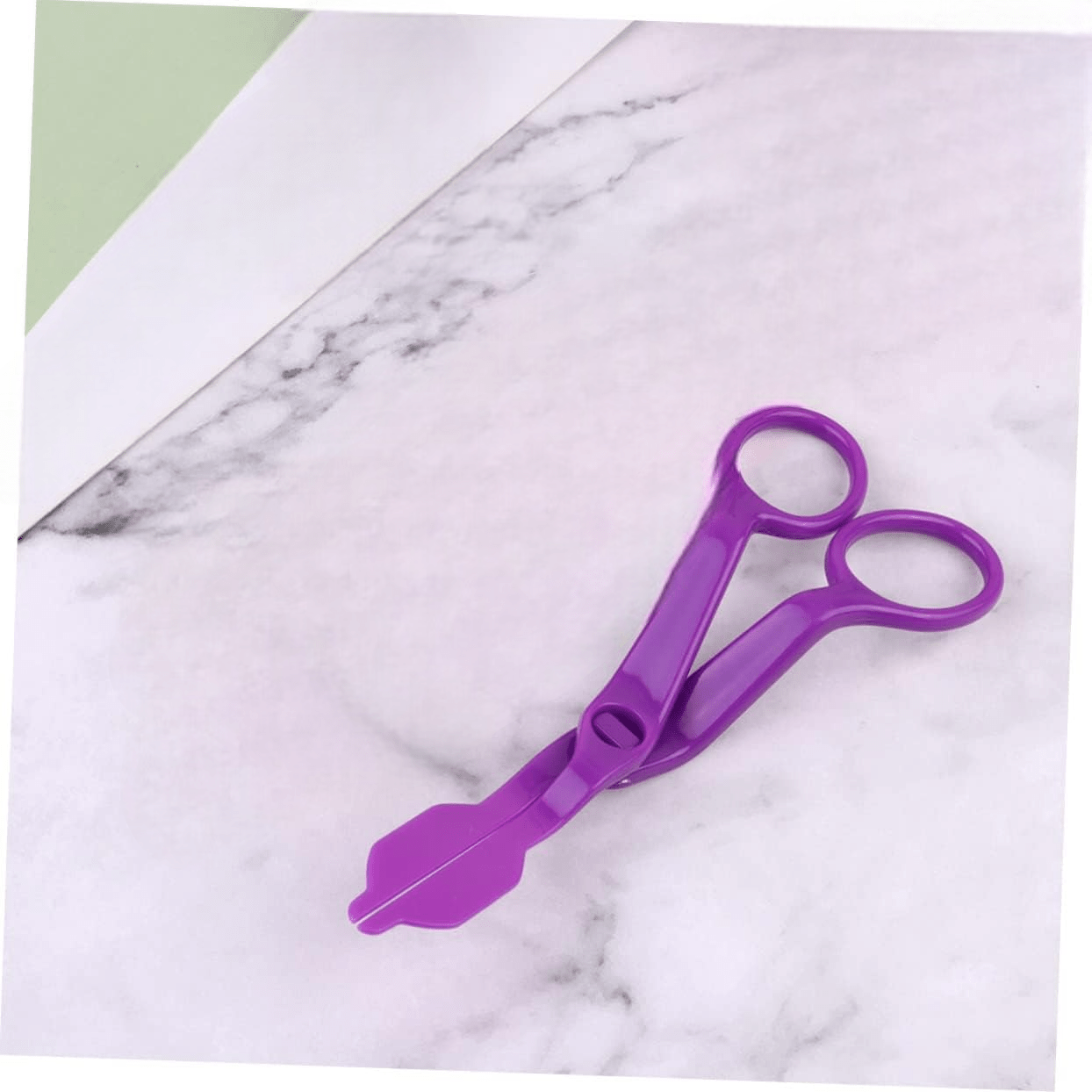 Ciseaux de Cuisine - PlasticFlowerScissors™ - Mauve - Au Coin des Chefs
