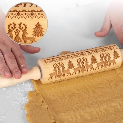 ROULEAU PATISSERIE - CookiesPrintingRolling™ - Cerf - Au Coin des Chefs