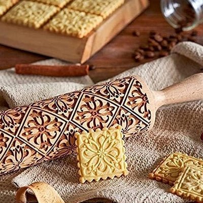 ROULEAU PATISSERIE - CookiesPrintingRolling™ - Fleur - Au Coin des Chefs