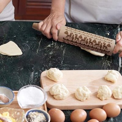 ROULEAU PATISSERIE - CookiesPrintingRolling™ - Cerf - Au Coin des Chefs