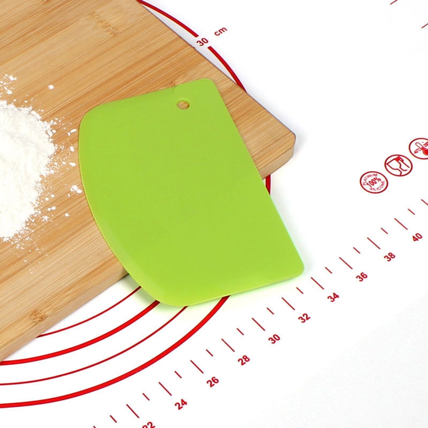 Spatule en Plastique - SpatuFlex™ - Vert - Au Coin des Chefs