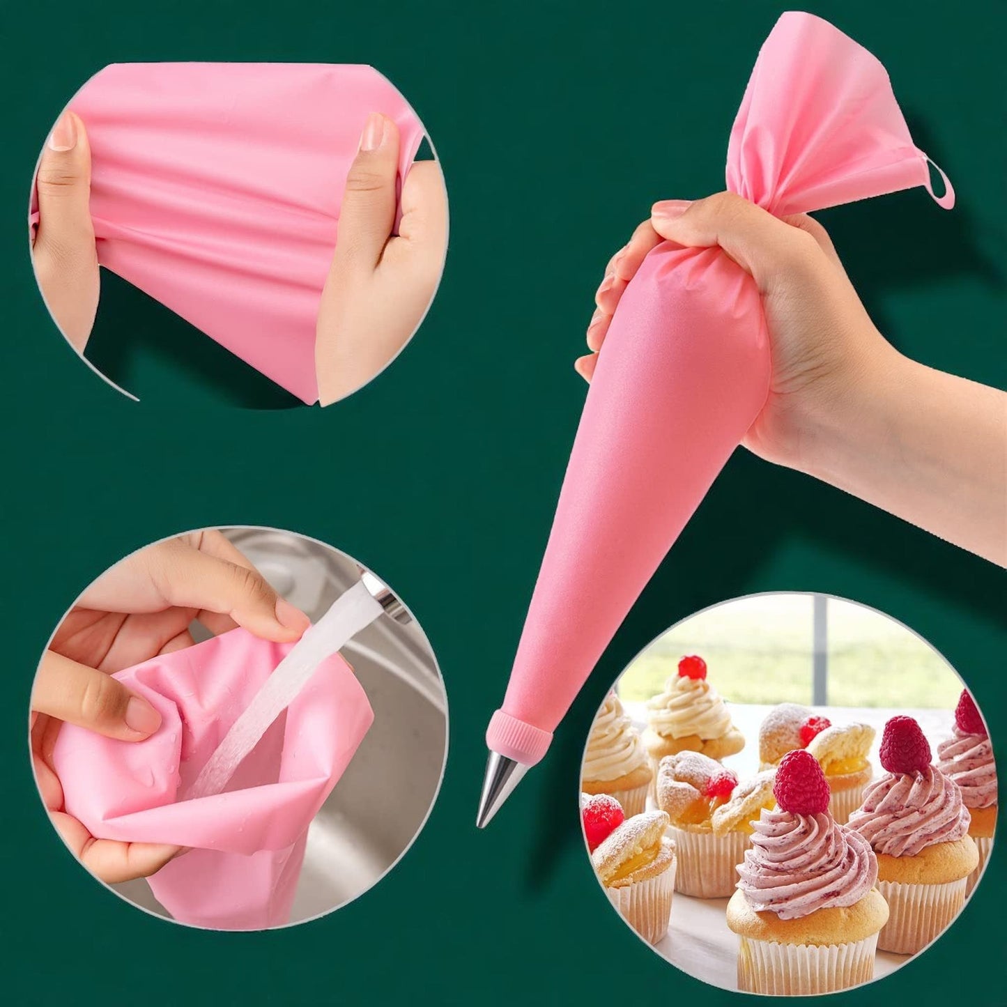 KIT PATISSERIE - CakeCraftKit™ - Rose - Au Coin des Chefs