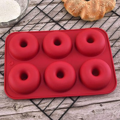 Moule à Donuts - SoftBake™ - Rouge - Au Coin des Chefs