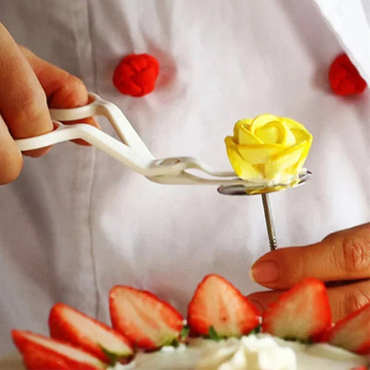 Ciseaux de Cuisine - PlasticFlowerScissors™ - Blanc - Au Coin des Chefs