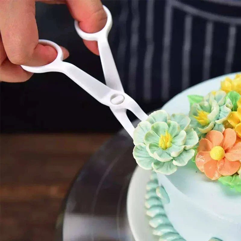 Ciseaux de Cuisine - PlasticFlowerScissors™ - Blanc - Au Coin des Chefs