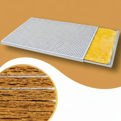 pate feuilletee mille feuilles faite avec moule a gateau perfore
