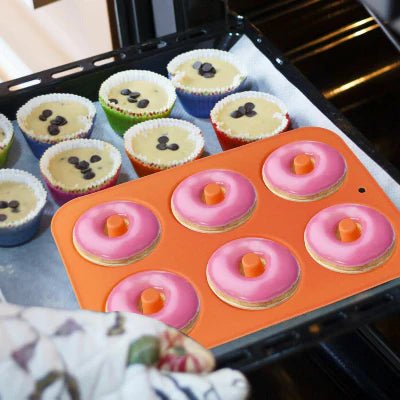Moule à Donuts - SoftBake™ - Orange - Au Coin des Chefs