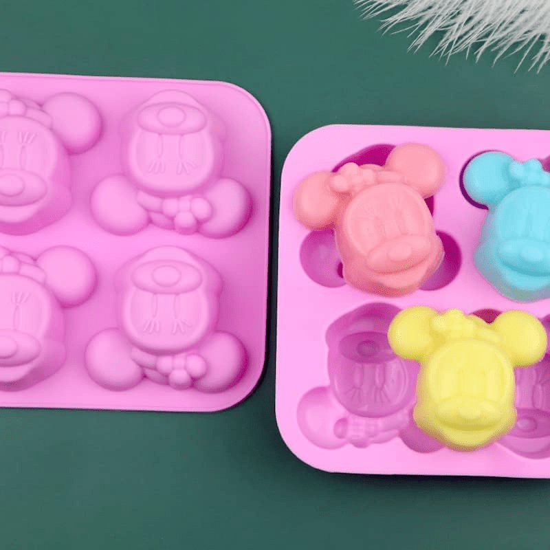Moule en Silicone - CartoonSiliconeMold™ - Mickey Mouse - Au Coin des Chefs