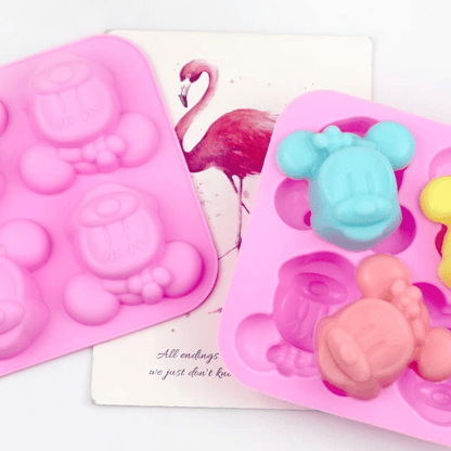 Moule en Silicone - CartoonSiliconeMold™ - Mickey Mouse - Au Coin des Chefs