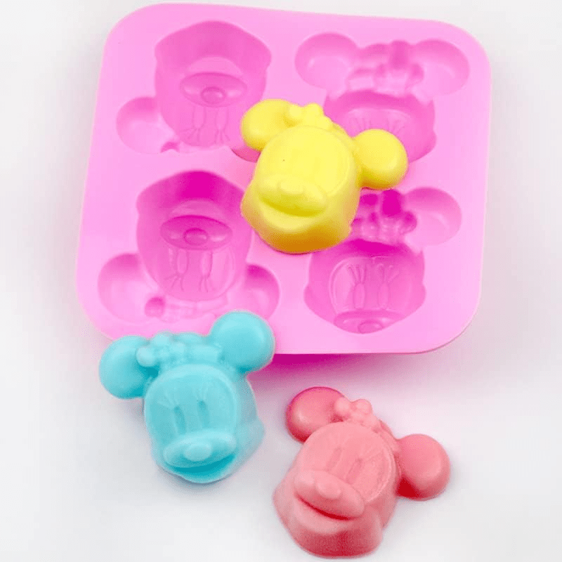 Moule en Silicone - CartoonSiliconeMold™ - Mickey Mouse - Au Coin des Chefs